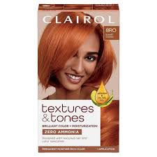 Tinte clairol texture tones sin amoniaco , para cabello rizado 8PRO