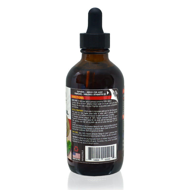 JAMAICAN MANGO & LIME | ACEITE DE CASTOR DE MENTA