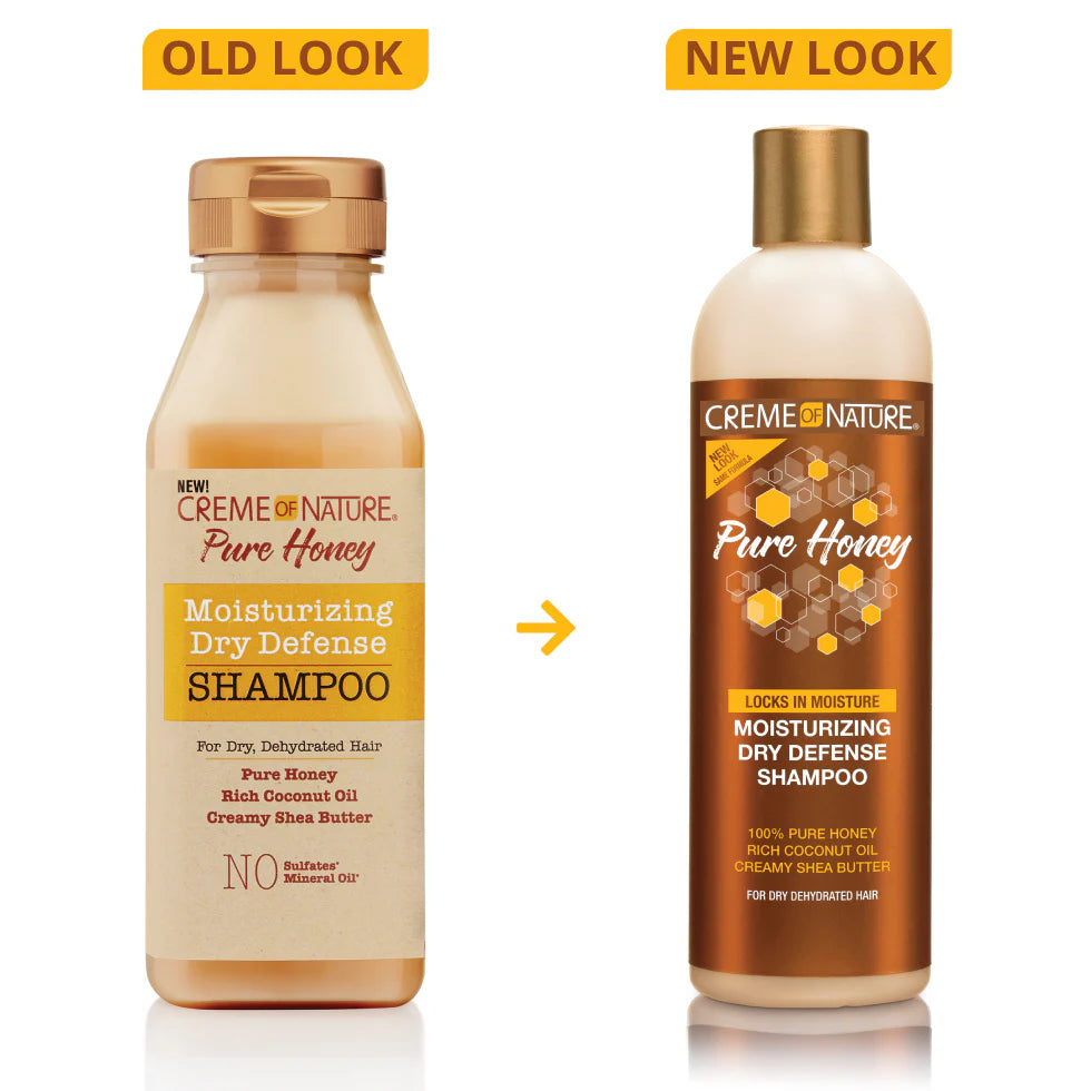 CREME OF NATURE - SHAMPOO PURE HONEY hidratante de miel