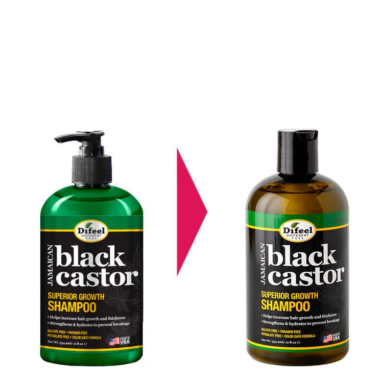 DIFEEL | SHAMPOO DE JAMAICAN BLACK CASTOR crecimiento superior