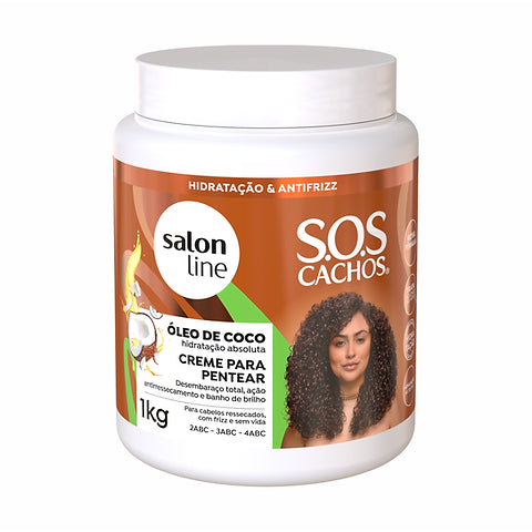 SALON LINE | CREMA DE PEINAR SOS OLEO DE COCO