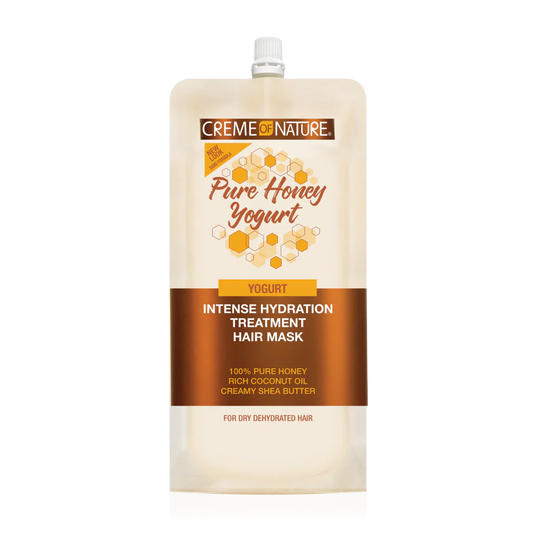 CREME OF NATURE - HAIR MASK PURE HONEY mascarilla que  humecta, da fuerza y restaura de miel