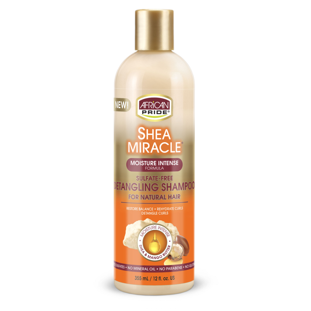 AFRICAN PRIDE | SHEA MIRACLE SHAMPOO  Desenredante