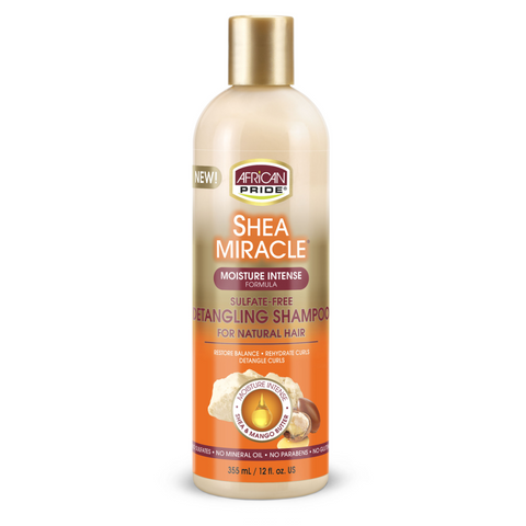 AFRICAN PRIDE | SHEA MIRACLE SHAMPOO  Desenredante