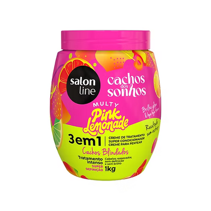 SALON LINE | CREMA TRATAMIENTO 3EN1 Pink Lemonade 1kg