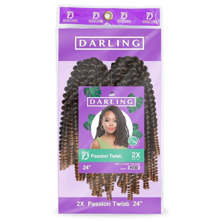 DARLING | CURLY TWIST cabello crochet
