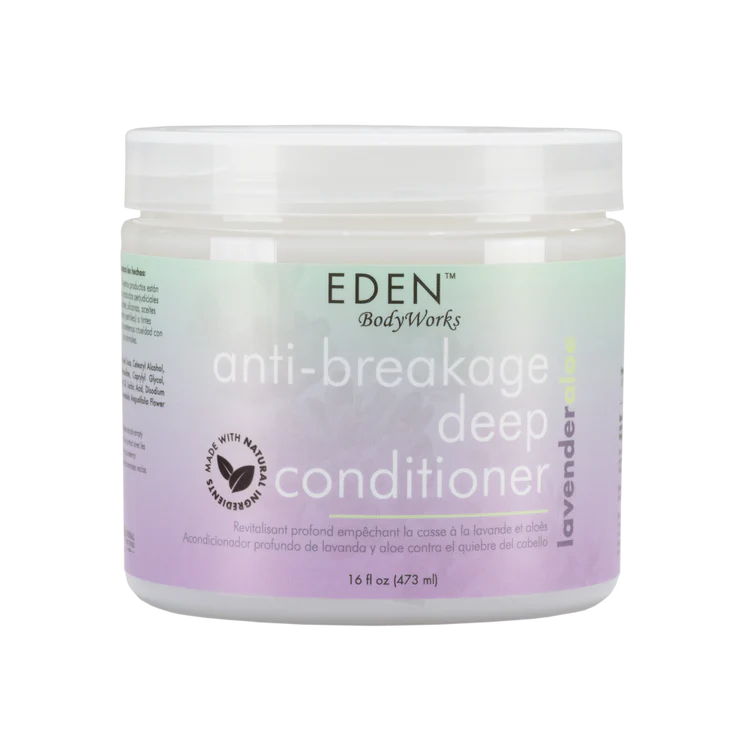 Tratamiento Eden body works anti quiebre, fuerza, para cabellos daños y secos, sin proteinas 