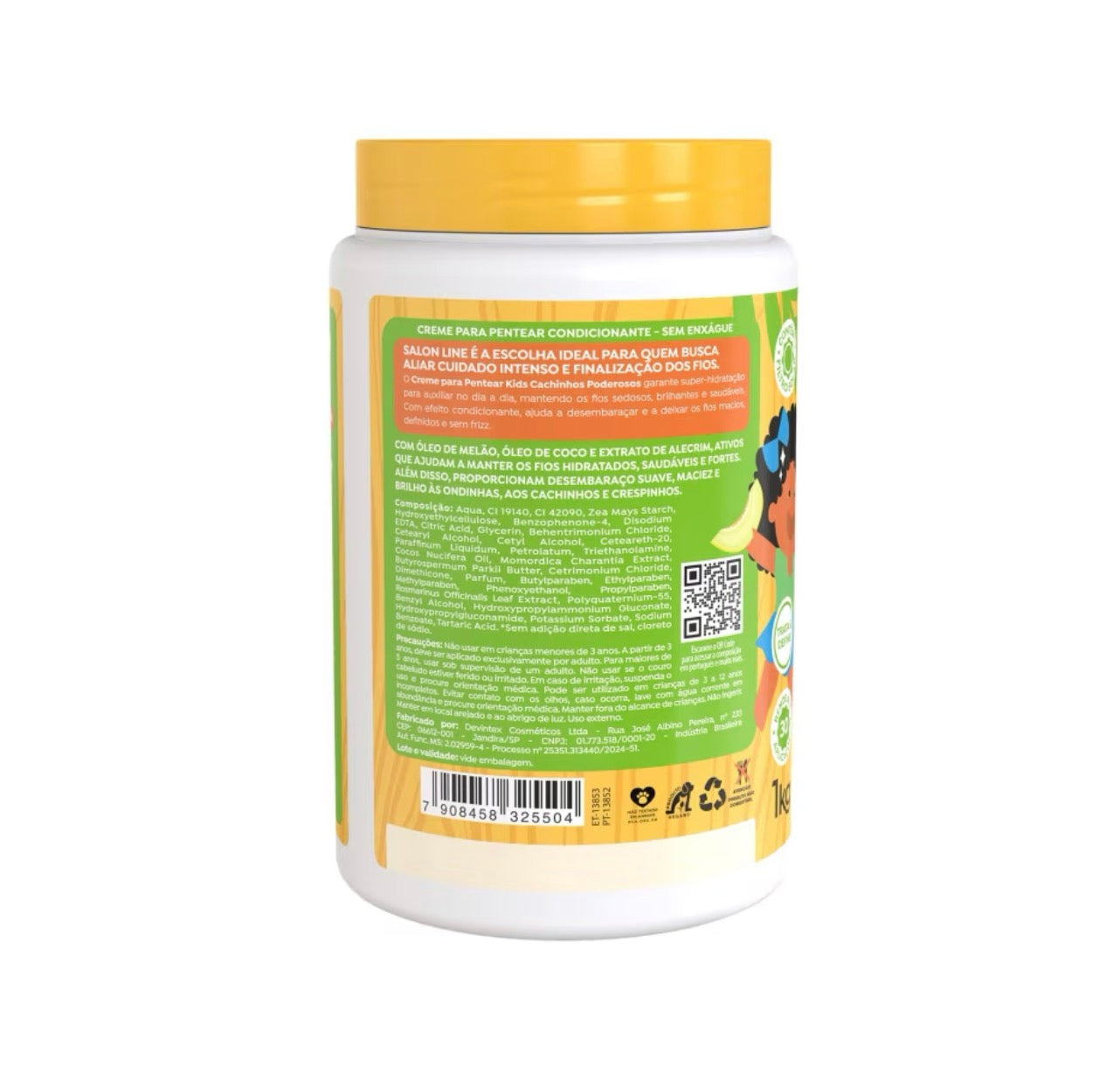 SALON LINE| CREMA DE PEINAR KIDS MELÓN