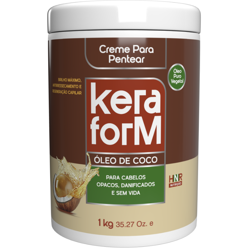 KERAFORM | CREMA DE PEINAR ÓLEO DE COCO