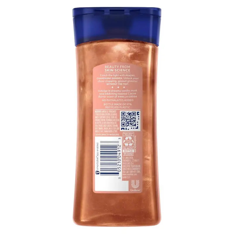 VASELINE | BODY GEL OIL Aceite Corporal Brillante Vanilla Cocoa Sunlit Glow