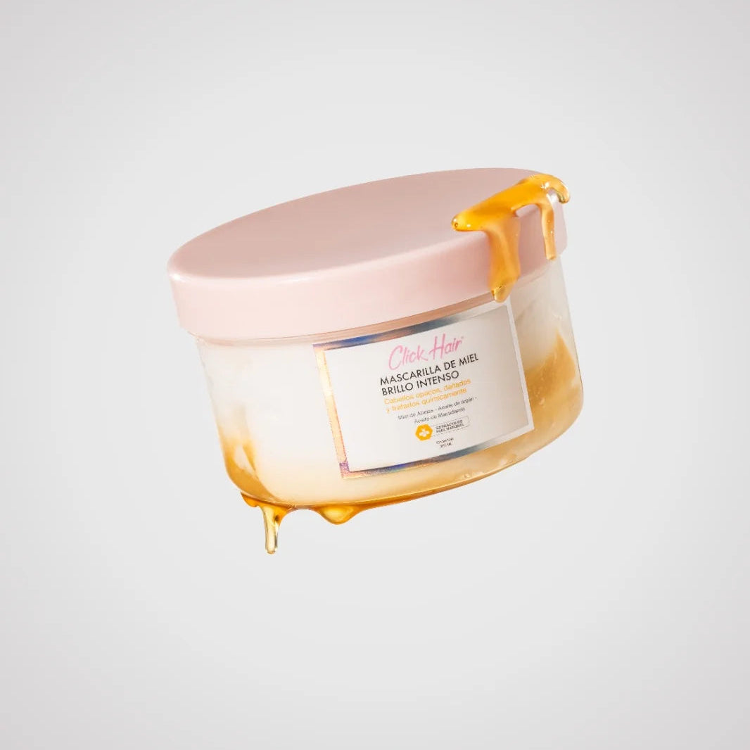 CLICK HAIR | MASCARILLA BRILLO INTENSO DE MIEL