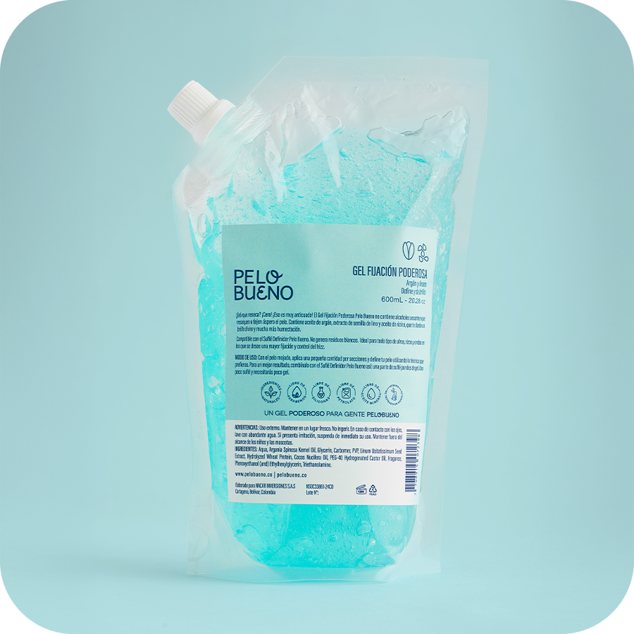PELO BUENO | REFILL GEL Fijación Poderosa