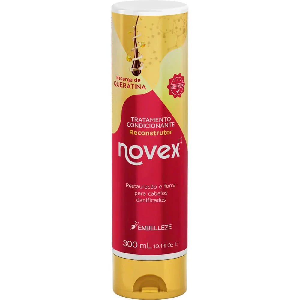 NOVEX - ACONDICIONADOR QUERATINA BRASILEÑA restauración capilar