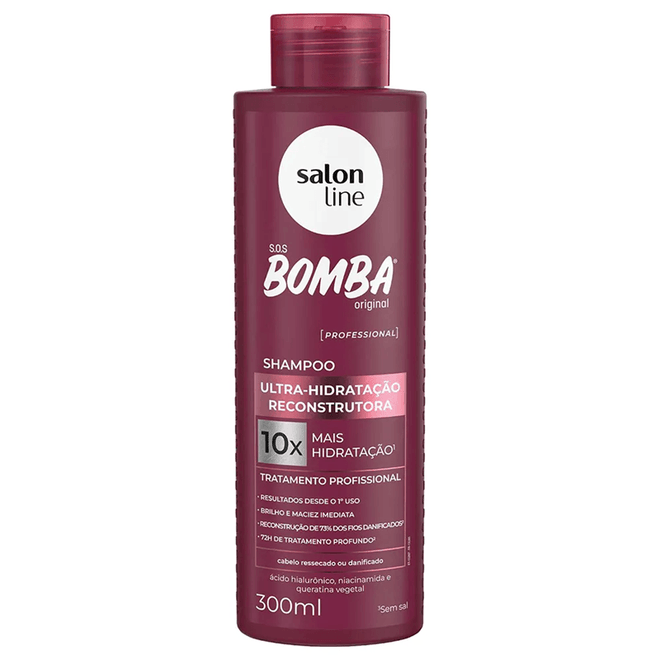 SALON LINE | SHAMPOO SOS BOMBA RECONSTRUCTOR ULTRA-HIDRATANTE – Kaiver Shop
