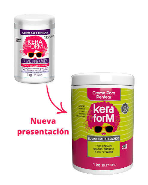 KERAFORM | CREMA DE PEINAR AMO MIS RIZOS 1 kilo
