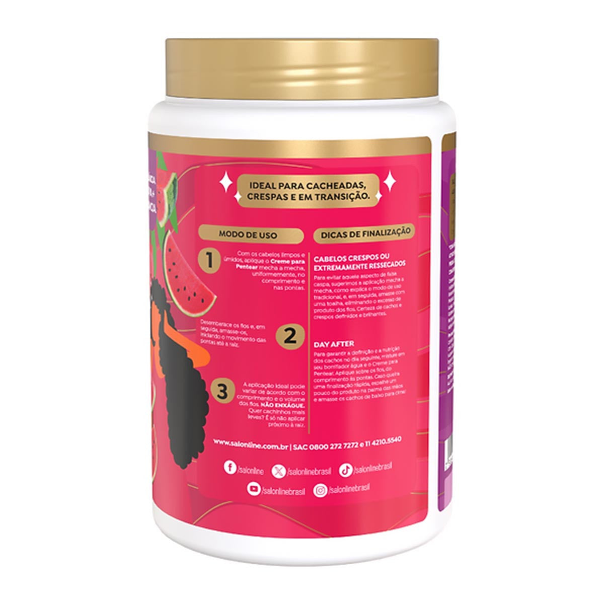 SALON LINE | CREMA DE PEINAR EXTRAORDINARIA UVA Y SANDIA