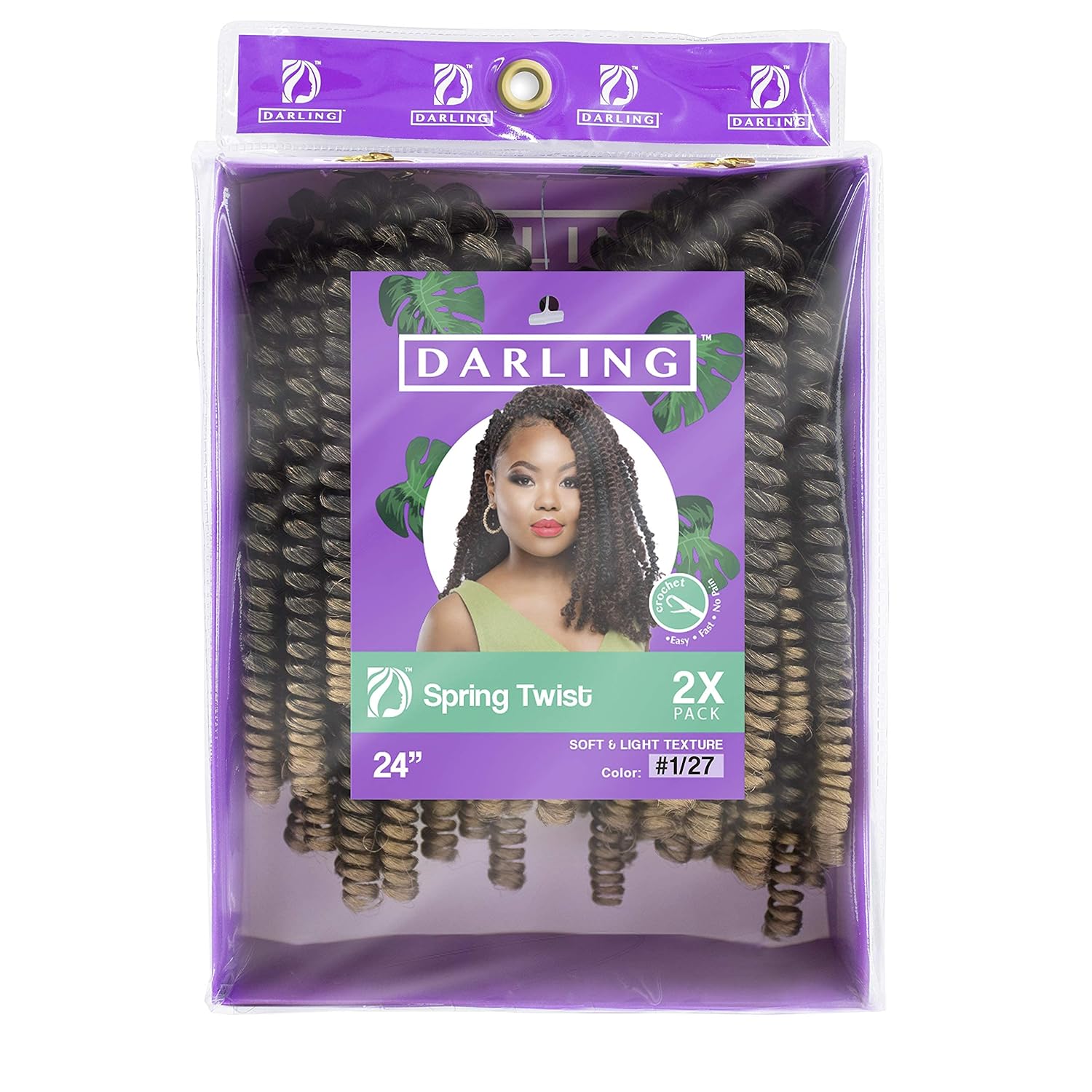 DARLING | CURLY TWIST cabello crochet