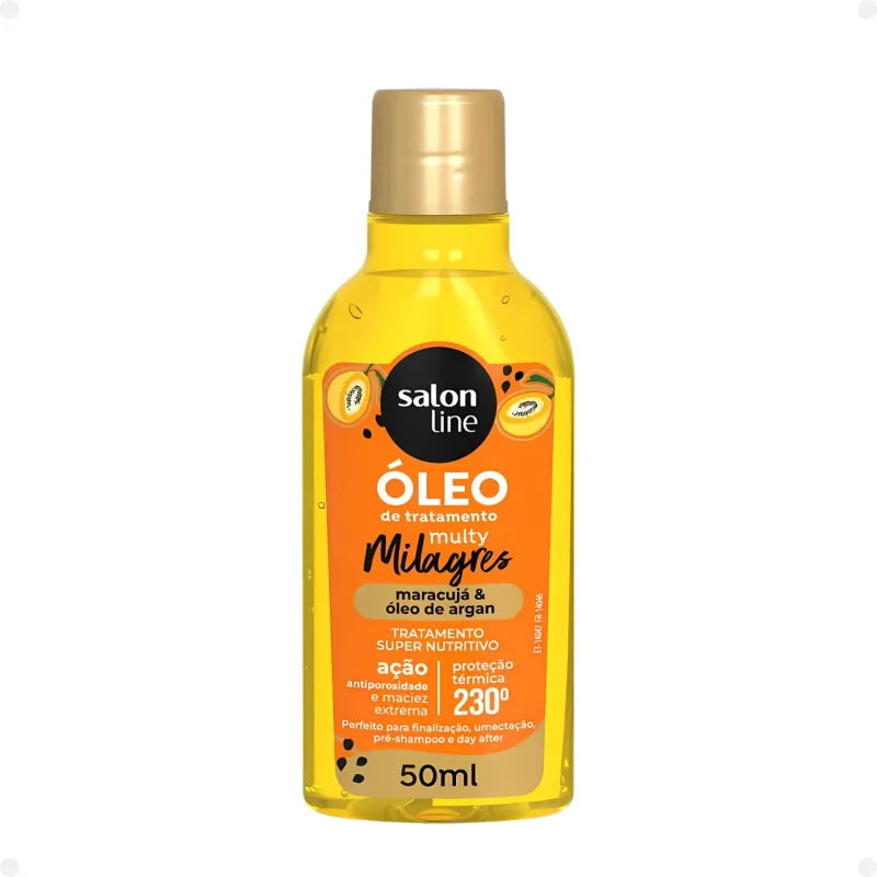 SALON LINE | ACEITE NUTRITIVO DE  MARACUYA Y ARGÁN  Multy Milagroso