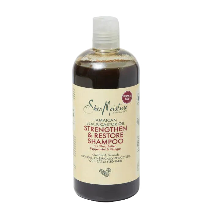 SHEA MOISTURE - JAMAICAN BLACK CASTOR OIL SHAMPOO Nutre y Estimula el crecimiento