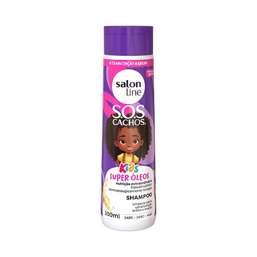 SALON LINE| SHAMPOO SUPER OLEOS KIDS nutritivo