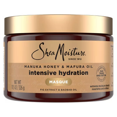 SHEA MOISTURE | MASCARILLA DE HIDRATACIÓN INTENSIVA SHEA MOISTURE Manuka Honey & Mafura oil