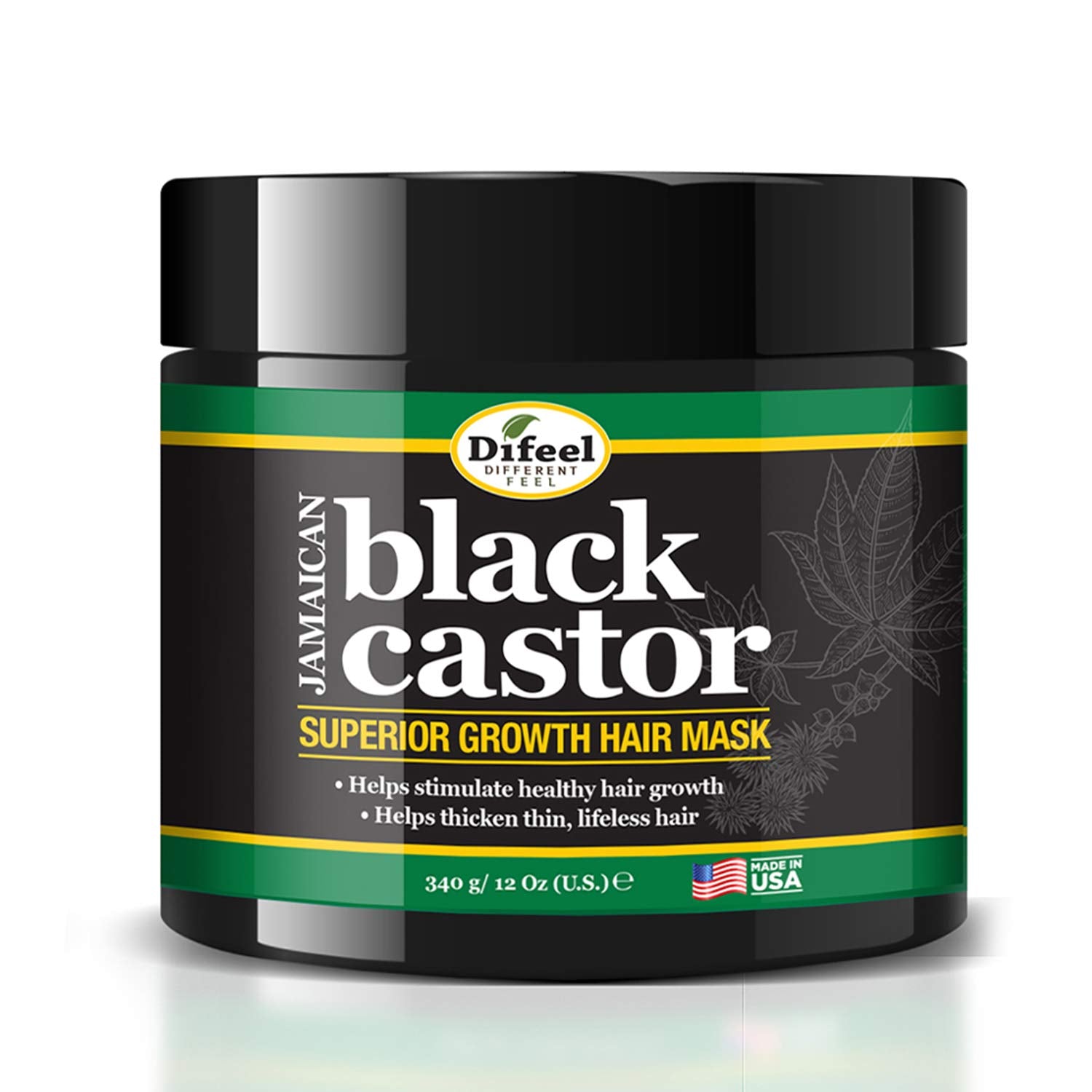 DIFEEL | MASCARILLA CRECIMIENTO SUPERIOR Jamaican Black Castor Oil