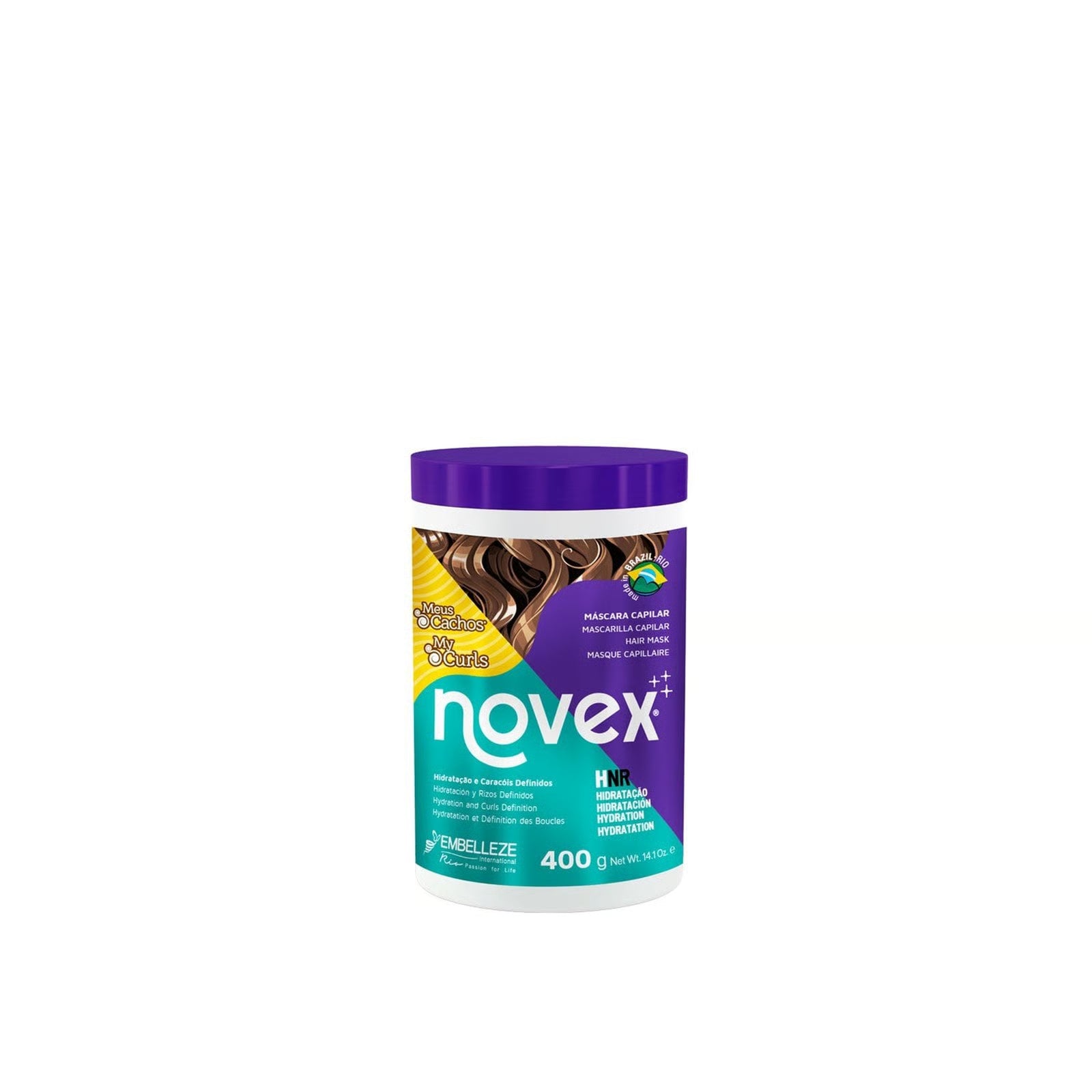 NOVEX | TRATAMIENTO MEUS CACHOS Memorizador de Rizos