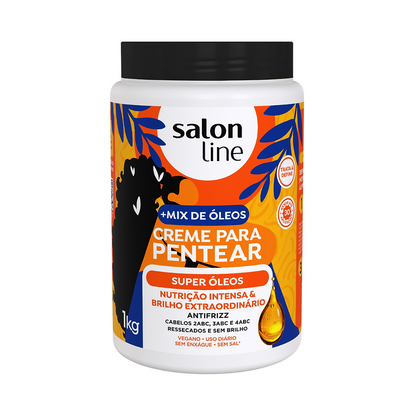 SALON LINE | CREMA DE PEINAR SUPER OLEOS