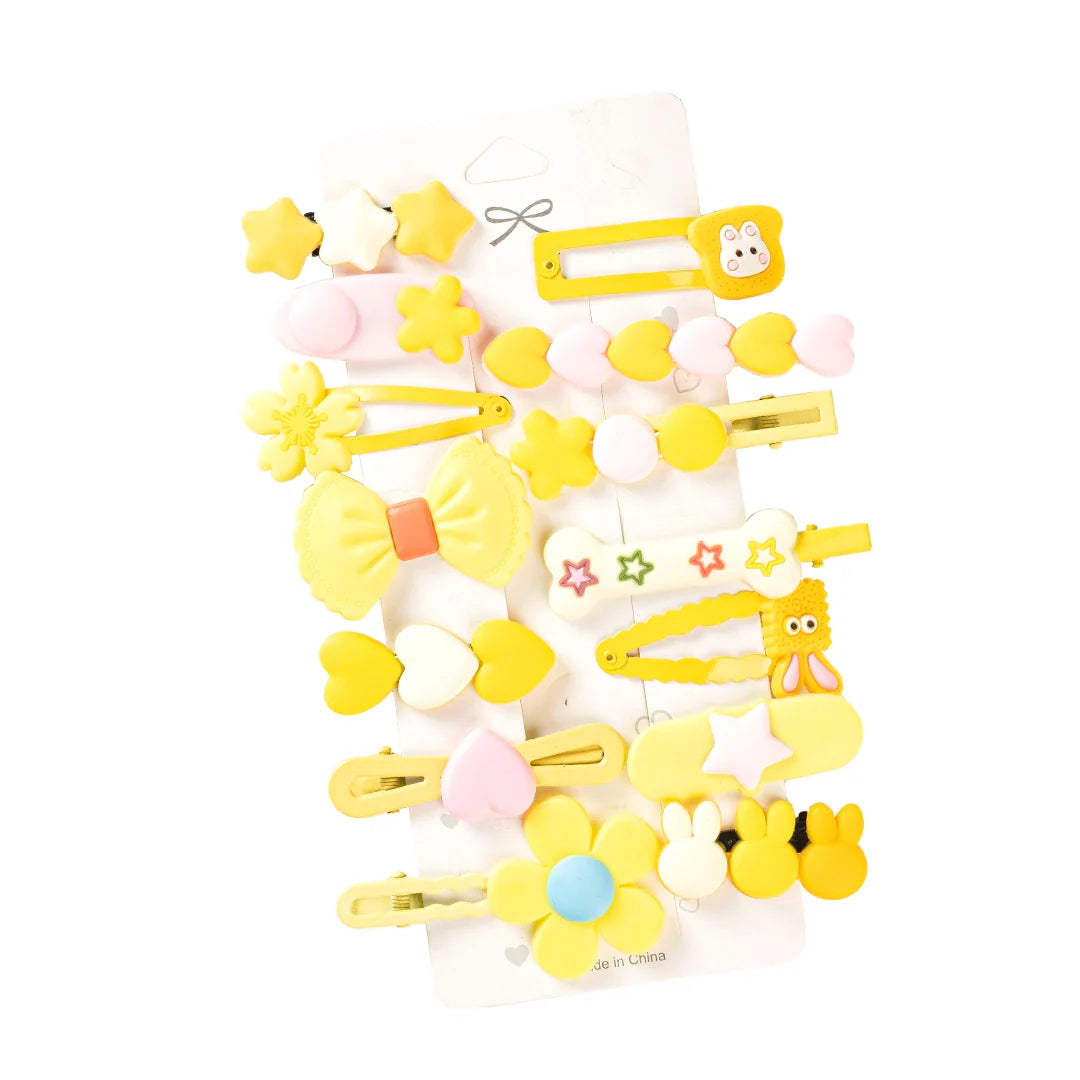 PINZAS FLORES PARA NIÑAS