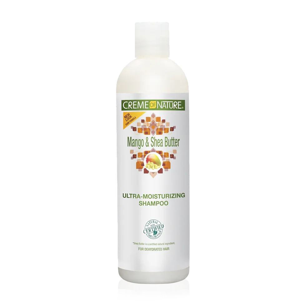 CREME OF NATURE | SHAMPOO MANGO Y MANTECA DE KARITÉ humectante