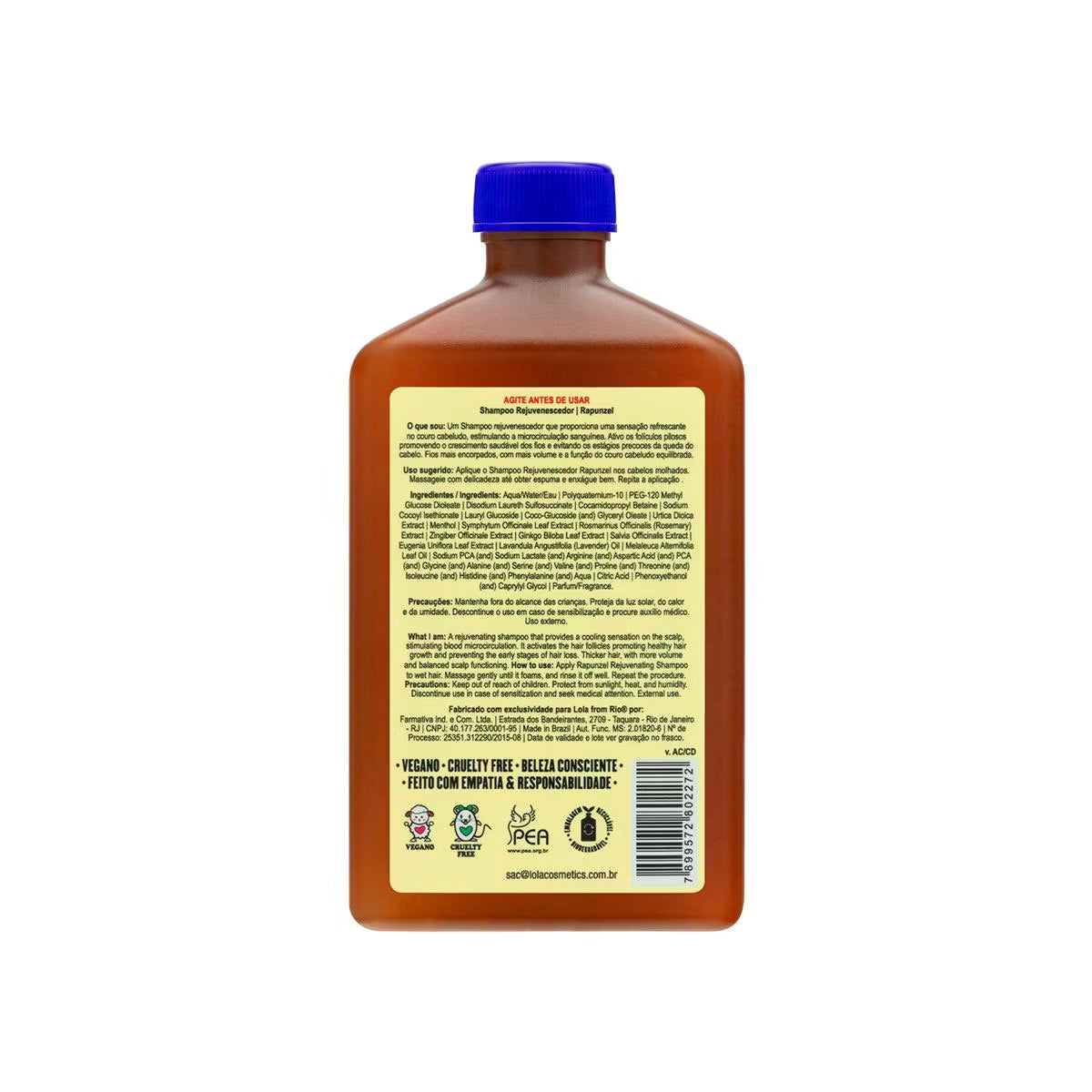 LOLA COSMETICS | SHAMPOO Rapunzel Rejuvenecedor