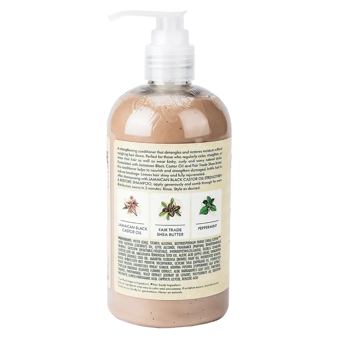 SHEA MOISTURE - JAMAICAN BLACK CASTOR OIL ACONDICIONADOR Nutre y Estimula el crecimiento