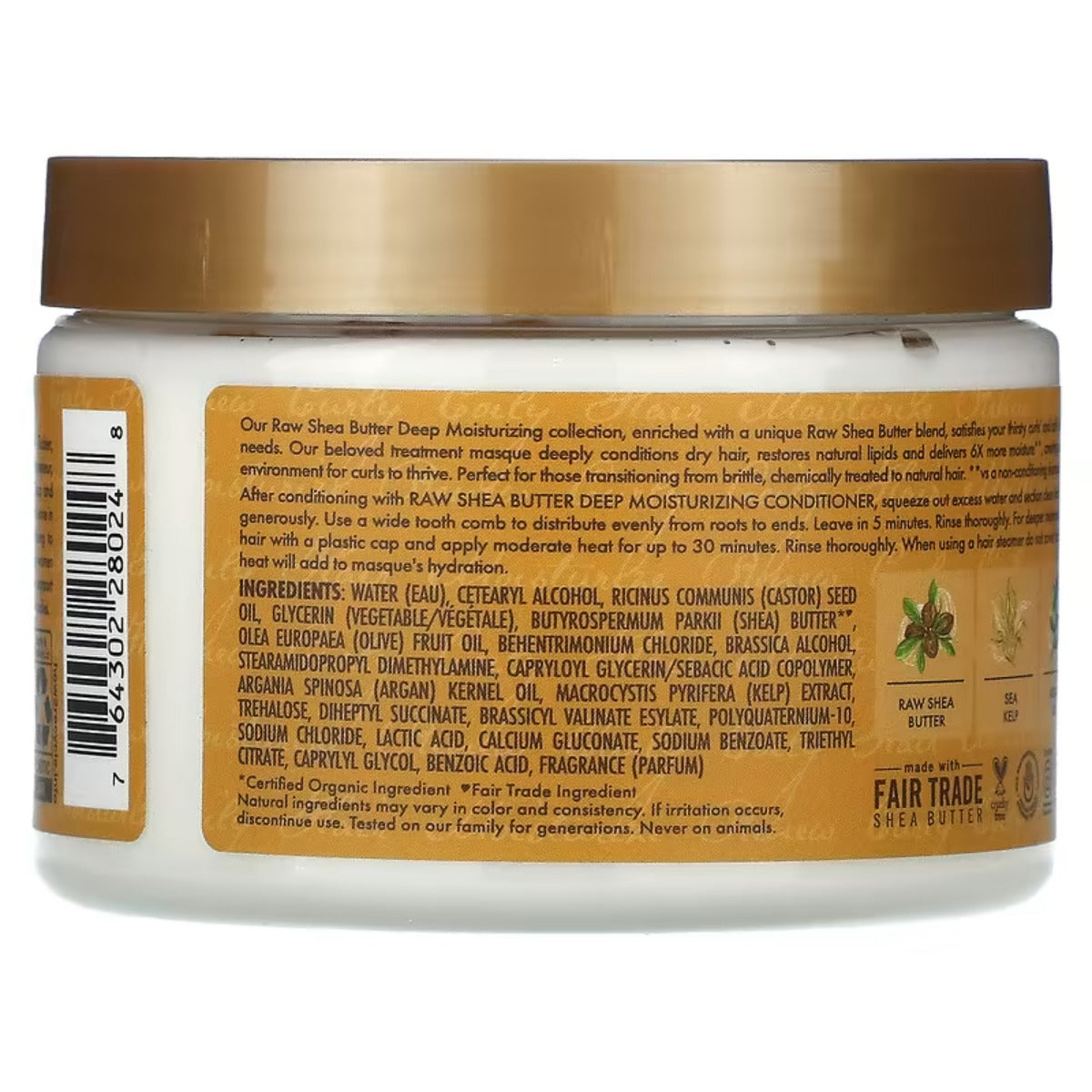 SHEA MOISTURE | MASCARILLA INTENSIVA DE MANTECA DE KARITÉ