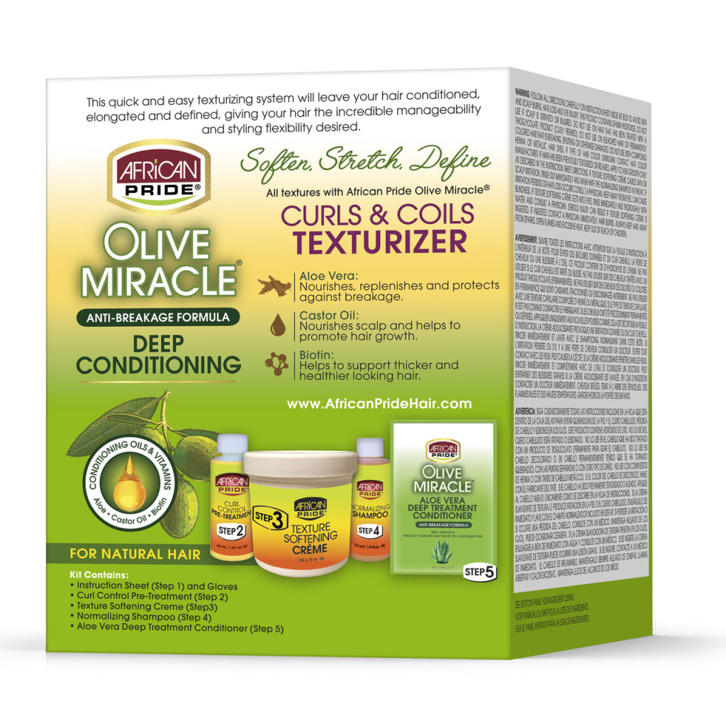 AFRICAN PRIDE | TEXTURIZANTE Milagro aceite de Oliva