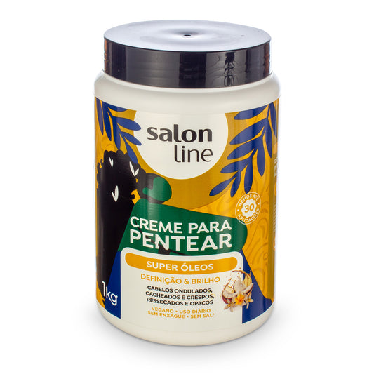 SALON LINE | CREMA DE PEINAR SUPER OLEOS