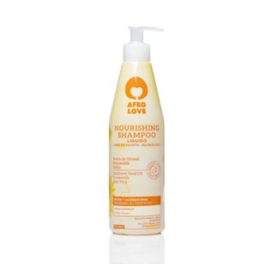 AFRO LOVE - SHAMPOO hidratante con aceite de girasol y sábila