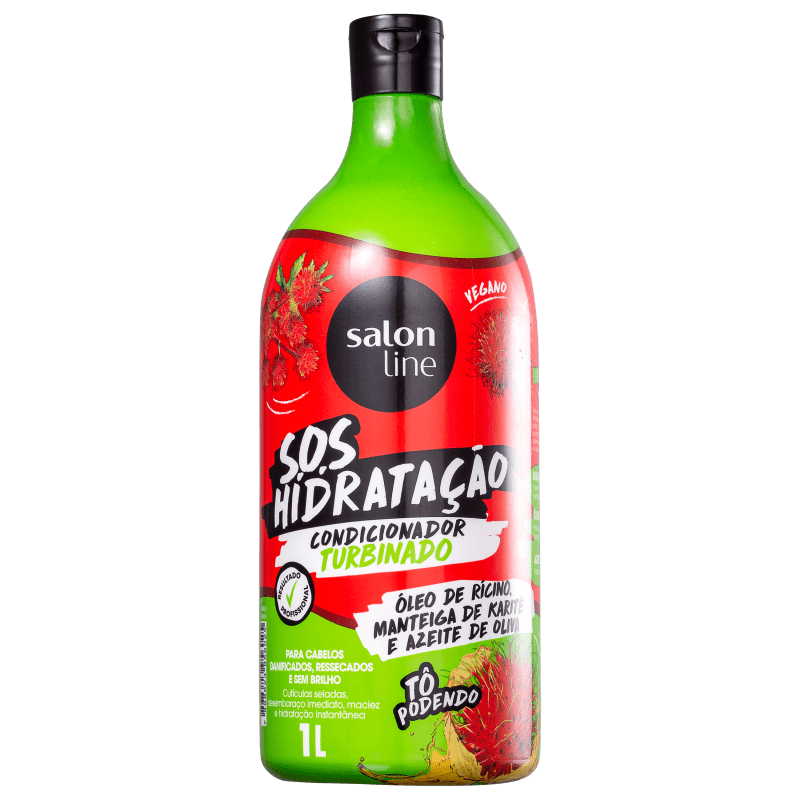 ACondicionador turbinado desenredante sos salon line  con manteca de karité, oleo e cino y acebite de oliva, produto vegano para cabellos rizados, afro y ondulados, tienda para cabello rizado
