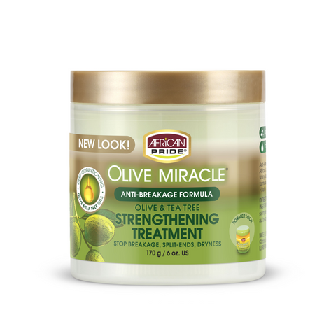 AFRICAN PRIDE | OLIVE MIRACLE STRENGTHENING TREATMENT Tratamiento Anti-quiebre