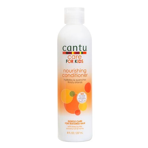 Acondicionador cantu hidratante para niños. Formulado con ingredientes suaves que nutren, cuida e hidrata los rizos, dejando su pelo mucho más manejable. con miel y manteca de karite