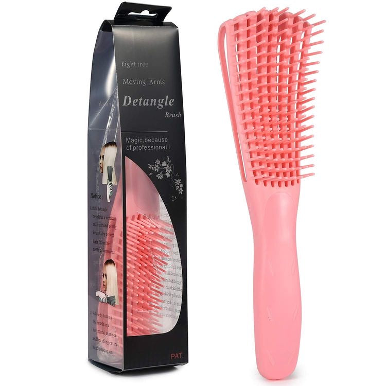 cepillo para crespos, cepillo para rizos, cepillo definidor, cepillo definidor de cabello crespo, cepillo flexible, cepillo flexible definidor de rizos