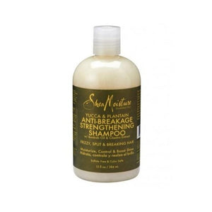 SHEA MOISTURE - YUCCA PLANTAIN SHAMPOO fortificante y anti-ruptura