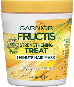 GARNIER FRUCTIS | STRENGTHENING  HAIR 3N1 BANANA mascarilla nutritiva