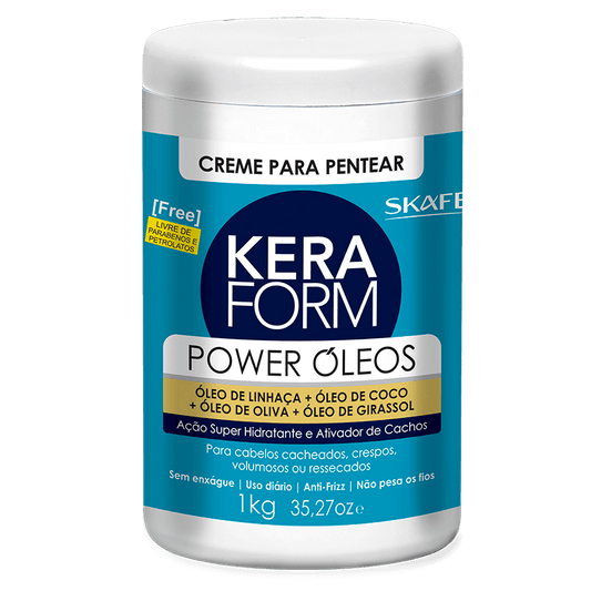 KERAFORM |CREMA DE PEINAR POWER ÓLEOS 1kilo