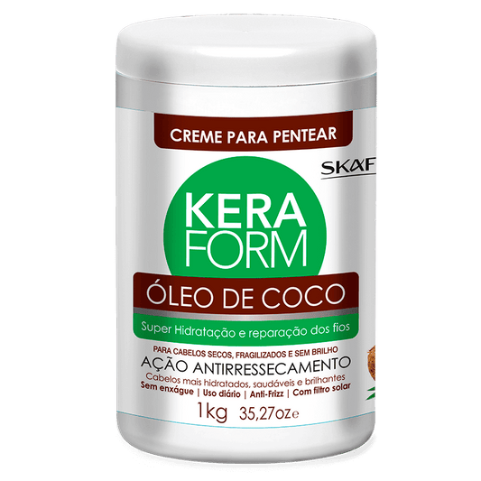 KERAFORM | CREMA DE PEINAR ÓLEO DE COCO