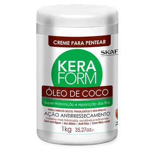 KERAFORM | CREMA DE PEINAR ÓLEO DE COCO