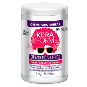 KERAFORM | CREMA DE PEINAR AMO MIS RIZOS 1 kilo