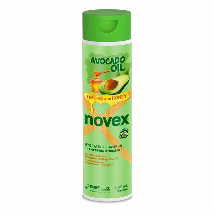 NOVEX | SHAMPOO DE ACEITE DE AGUACATE Y MIEL