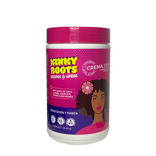 KINKY ROOTS| CREMA DEFINIDORA  HIDRATANTE  Crespo y Afros