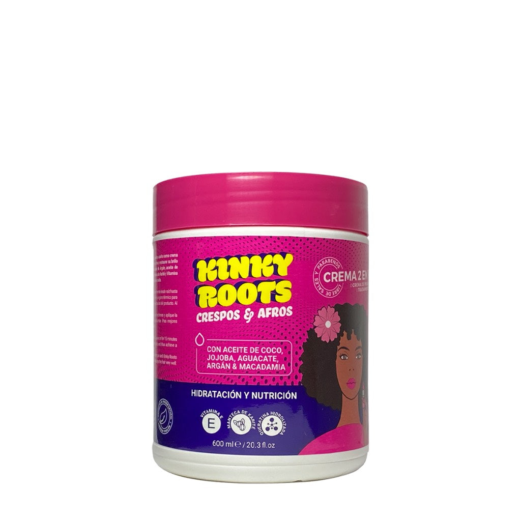 KINKY ROOTS| CREMA DEFINIDORA  HIDRATANTE  Crespo y Afros