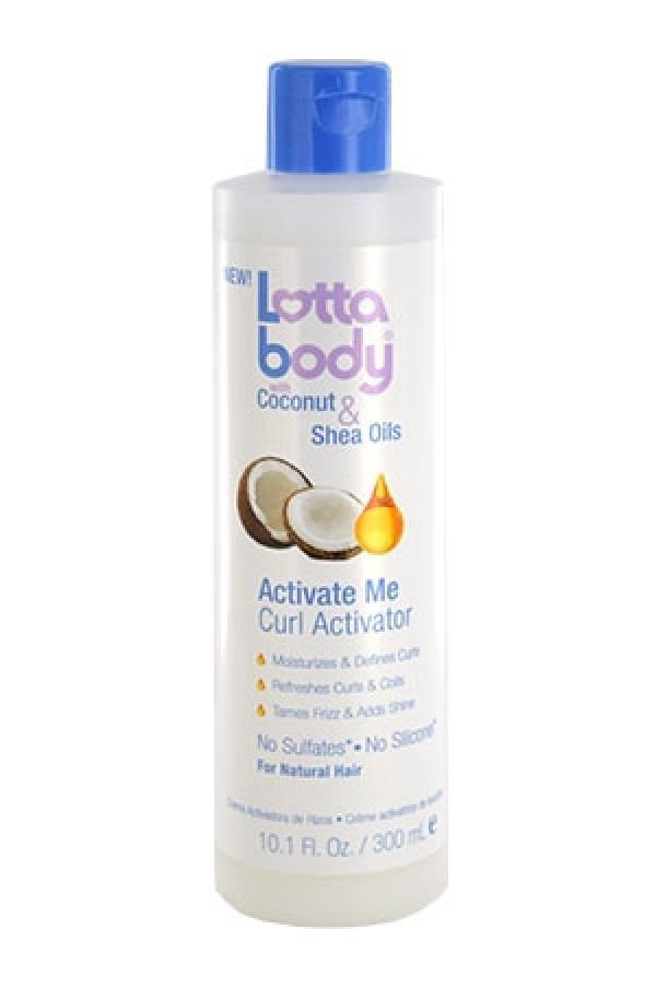 LOTTABODY - CURL ACTIVATOR activador de rizos de coco y manteca de karité